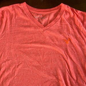 American Eagle  V-Neck Heritage T Shirt